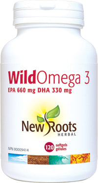 New Roots Herbal Wild Omega 3 EPA 660mg DHA 330mg