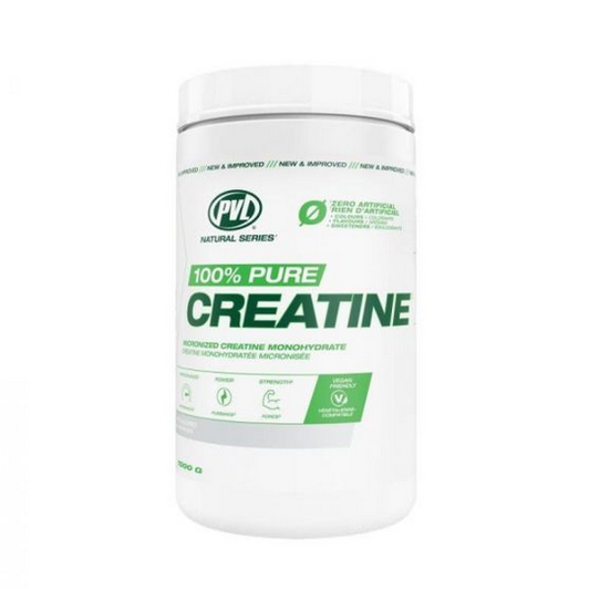 PVL 100% Pure Creatine Monohydrate 3 x 1000g = 3000g + Purple-K (150 caps) Bundle