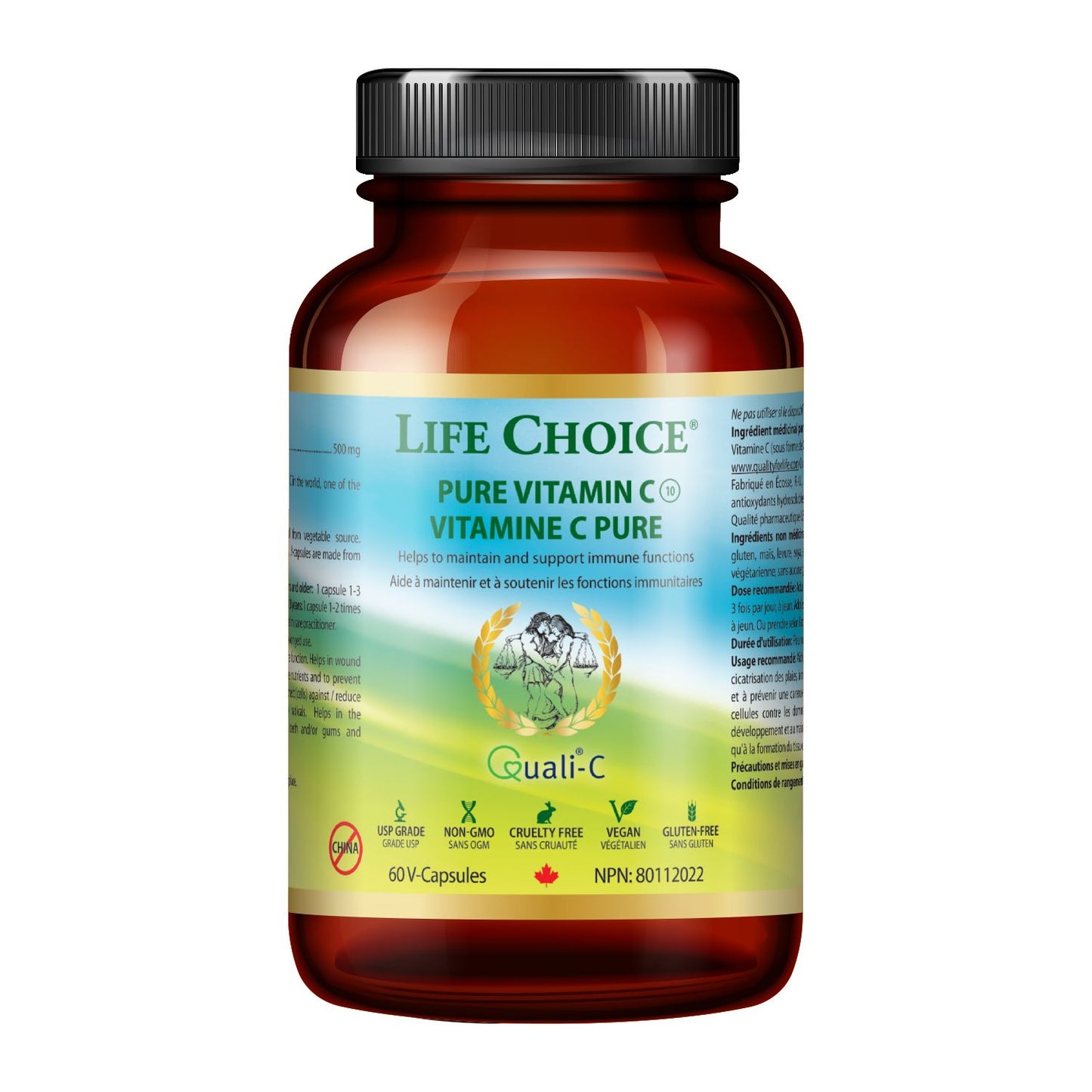 Life Choice Pure Vitamin C (60 VegCaps)