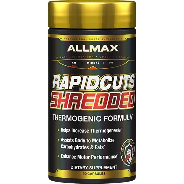 ALLMAX RapidCuts Shredded Review: Advanced Multi-Stage Thermogenic Fat Burner Examined