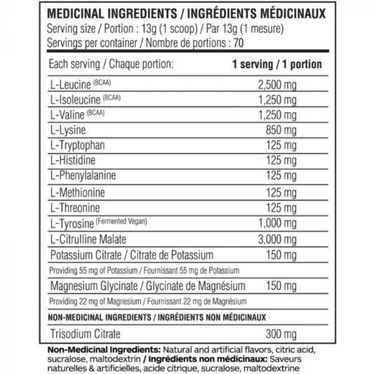 Believe Supplements Performance EAA, (70 servings)
