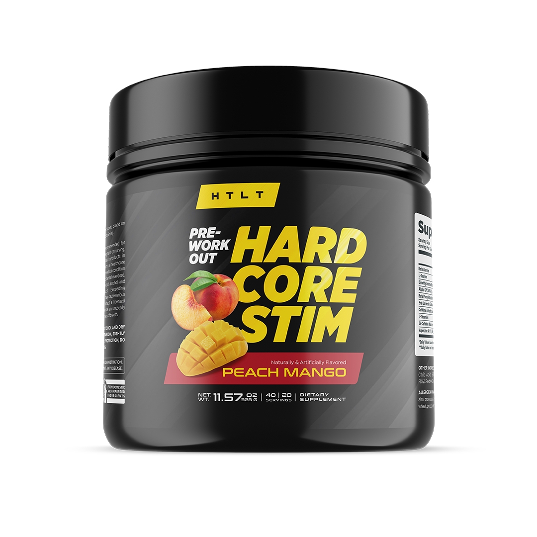 HTLT Supplements Hardcore Stim Pre Workout Now Available!