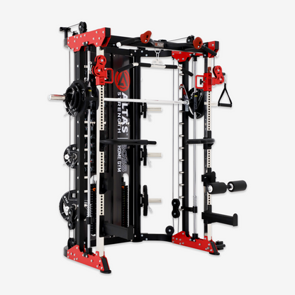 Combo—Smith Machine AL-3058G+Bench+Accessories