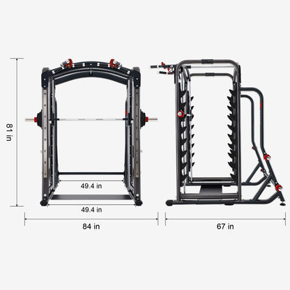 Multi-Function 3D Power Rack AL-3069
