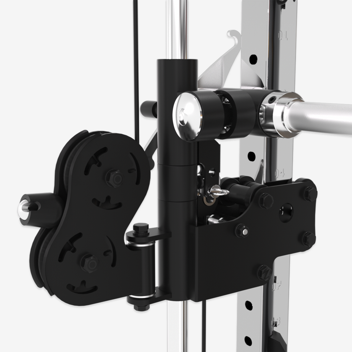 Folding Home Gym Smith Machine With Pulley System Gym Squat Rack AL-3101