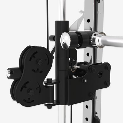 Folding Home Gym Smith Machine With Pulley System Gym Squat Rack AL-3101