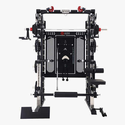 Combo—Smith Machine AL-3136+Bench+Accessories