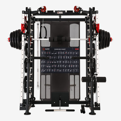Cambo—Multi-Function Smith Machine 2000LB AL-3000Y+Bench+Accessories