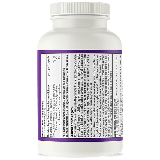 AOR Ginkgo Biloba 90 Veggie Caps