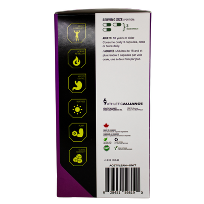 Acetylean™ | Advanced Metabolic & Energy Support Formula