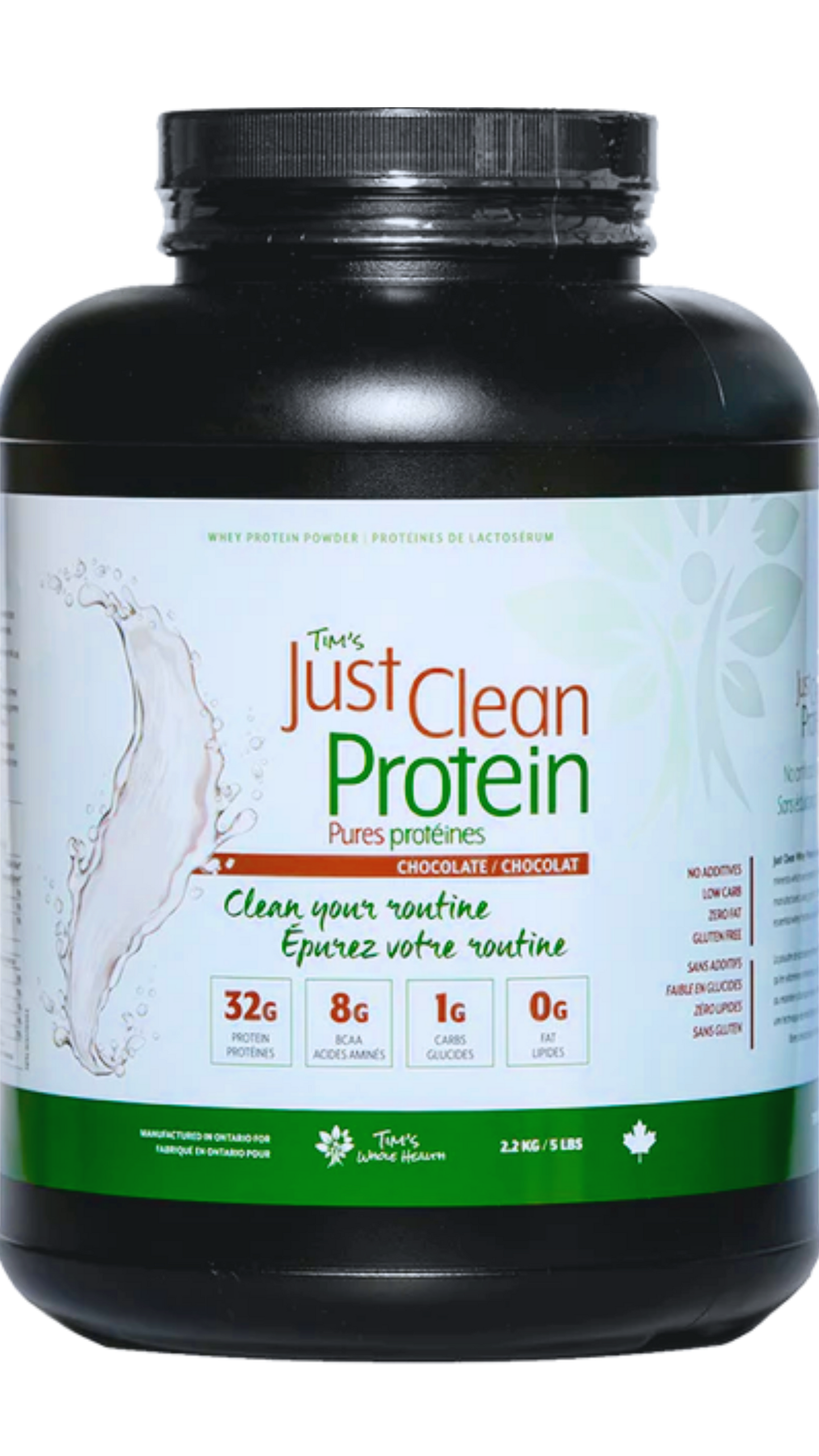 Just Clean New Zealand Grass-Fed Whey Protein 2.2kg/5lb