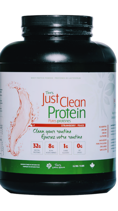 Just Clean New Zealand Grass-Fed Whey Protein 2.2kg/5lb