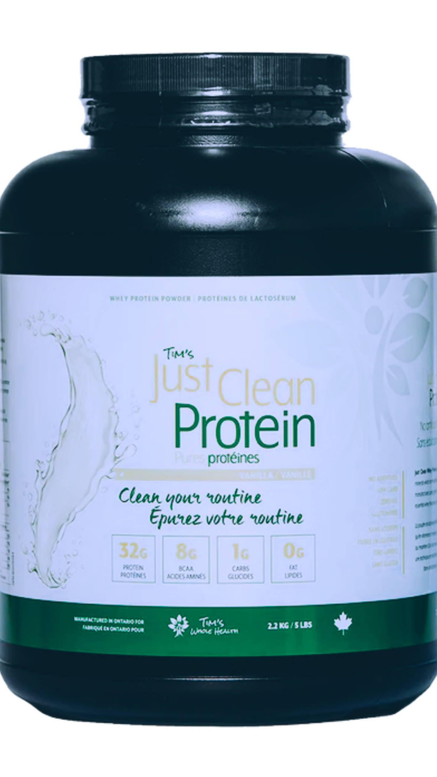 Just Clean New Zealand Grass-Fed Whey Protein 2.2kg/5lb