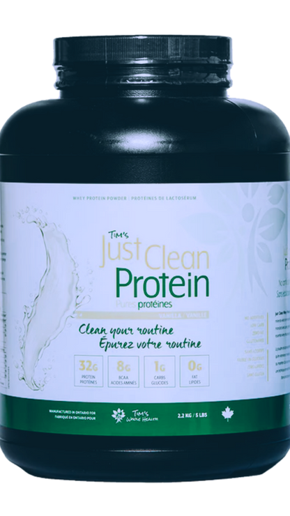 Just Clean New Zealand Grass-Fed Whey Protein 2.2kg/5lb