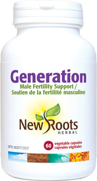 New Roots Herbal Male Fertility Generations (60 Veg Caps)
