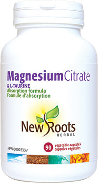 New Roots Herbal Magnesium Citrate & L-Taurine