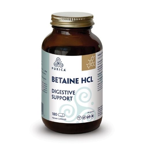 Purica Betain HCL (180 Veg Caps)
