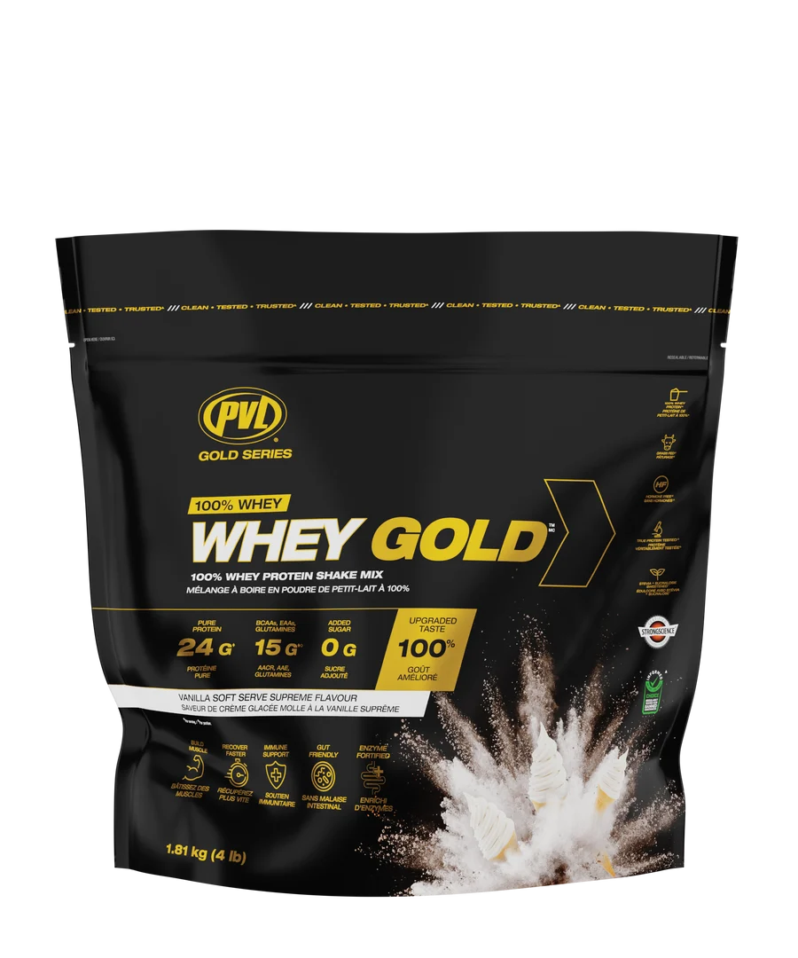 PVL Whey Gold 100% Whey Protein Shake Mix Review: Everyday Grass-Fed Muscle Recovery