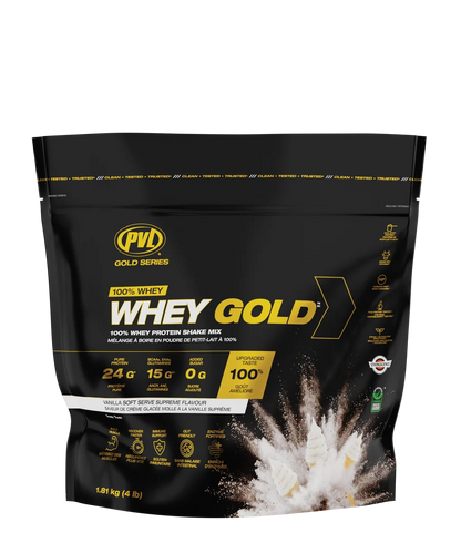 PVL Whey Gold 100% Whey Protein Shake Mix Review: Everyday Grass-Fed Muscle Recovery