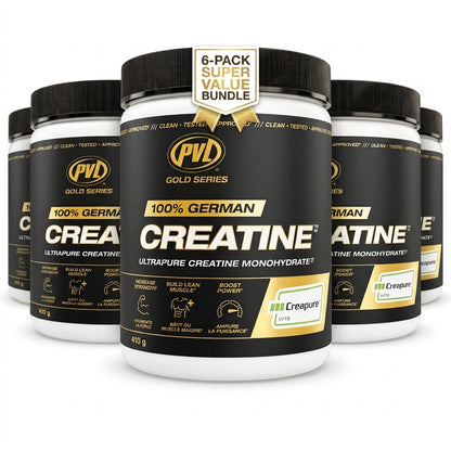 PVL Creapure 100% Creatina Alemana, (410g) 