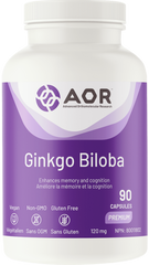 AOR Ginkgo Biloba 90 Veggie Caps
