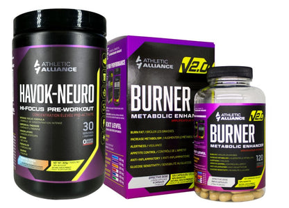 Havok Neuro + Burner Shred Stack Cut Fat, Boost Energy, Stay Focused