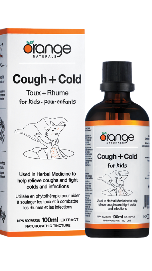 Orange Naturals Cough+Cold for Kids Tincture 100ml