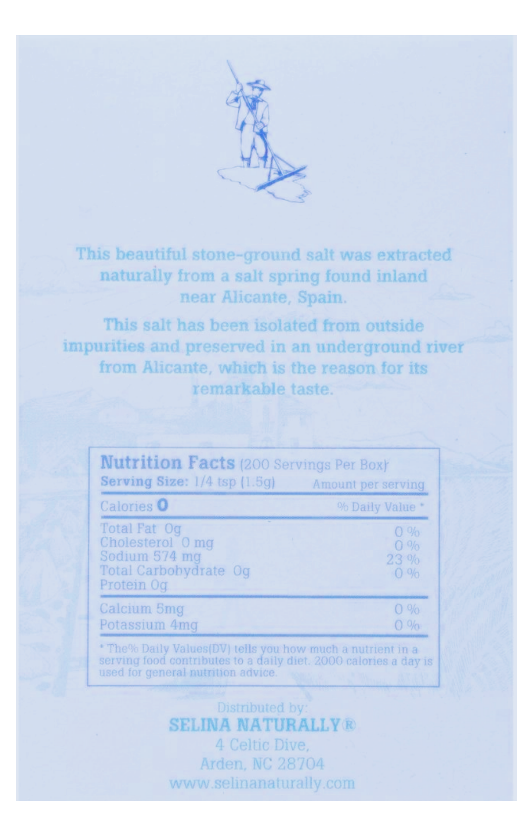 Celtic Sea Salt Fine River Salt, 300g