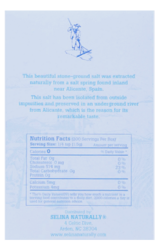 Celtic Sea Salt Fine River Salt, 300g