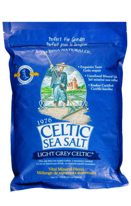 Celtic Sea Salt, Light Grey - Vital Mineral Blend