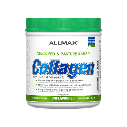 Allmax Naturals Collagen with Biotin & Vitamin C, (Unflavoured), (44 srevings)