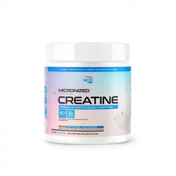 Believe Supplements Creatina Micronizada, (60 porciones)