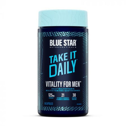 Blue Star Nutraceuticals VITALITY pour hommes, (90 capsules)