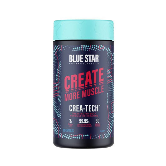 Blue Star Crea-Tech Creatina Pura 120 Cápsulas