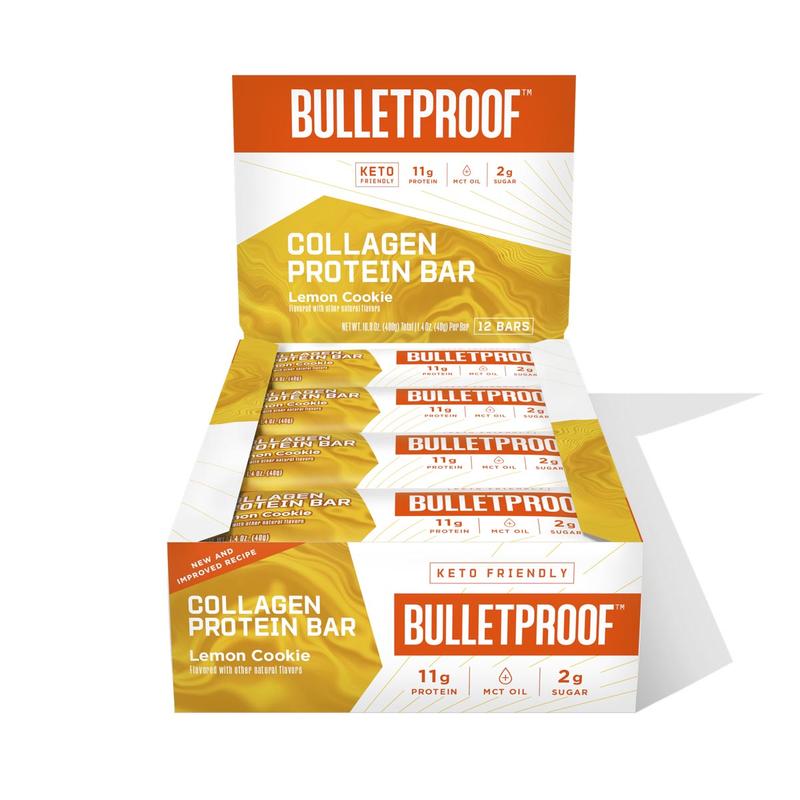 Bulletproof Collagen Bars (12 x 45g Bars/Box)