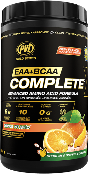 PVL EAA + BCAA COMPLETO, (30 porciones), Tropical Punch