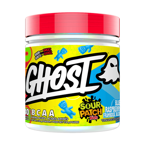 GHOST BCAA 30 PORTIONS (framboise bleue Sour Patch Kids)