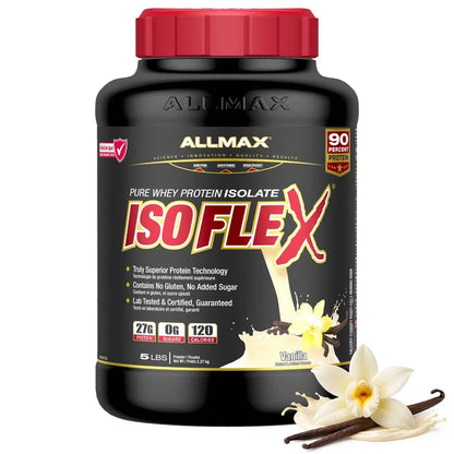 ALLMAX ISOFLEX Whey Protein Isolate Review: Ultra-Pure, High-Yield Muscle Recovery