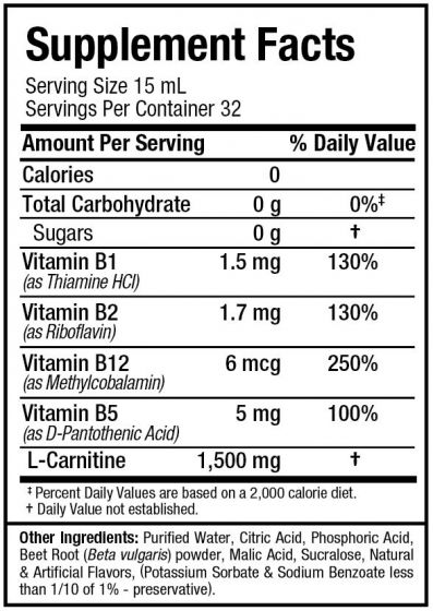 L-Carnitina Líquida Allmax, (473ml), (Ponche De Frutas)