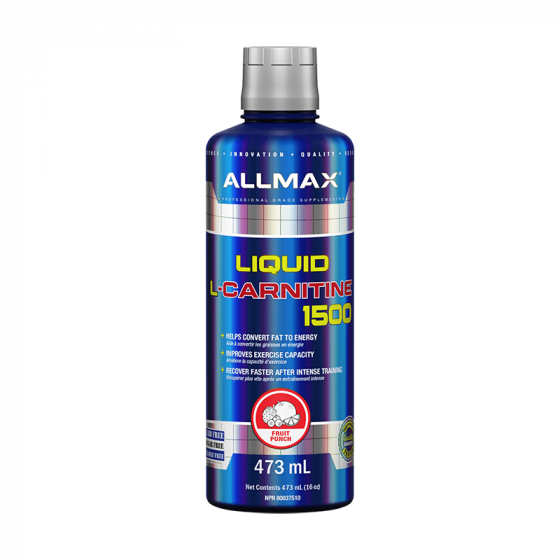 L-Carnitina Líquida Allmax, (473ml), (Ponche De Frutas)