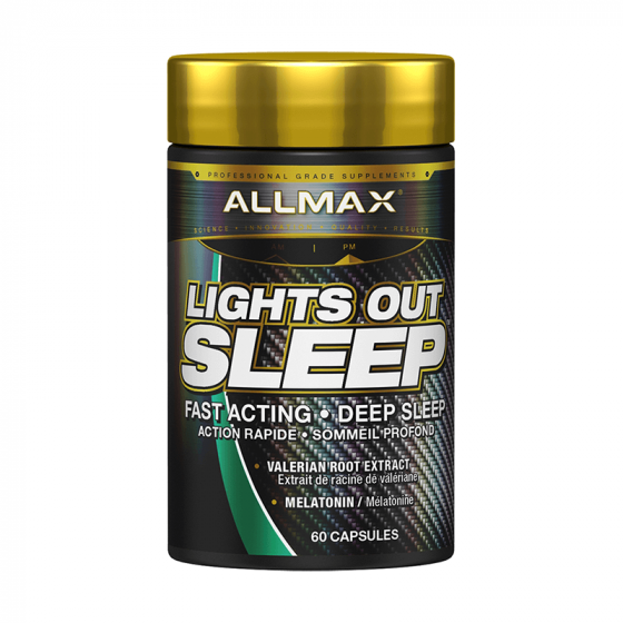 ALLMAX NUTRITION LUCES FUERA DEL SUEÑO, (60 cápsulas) 