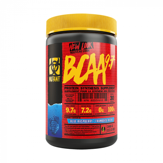 Mutant BCAA 9.7, (30 porciones), Frambuesa Azul