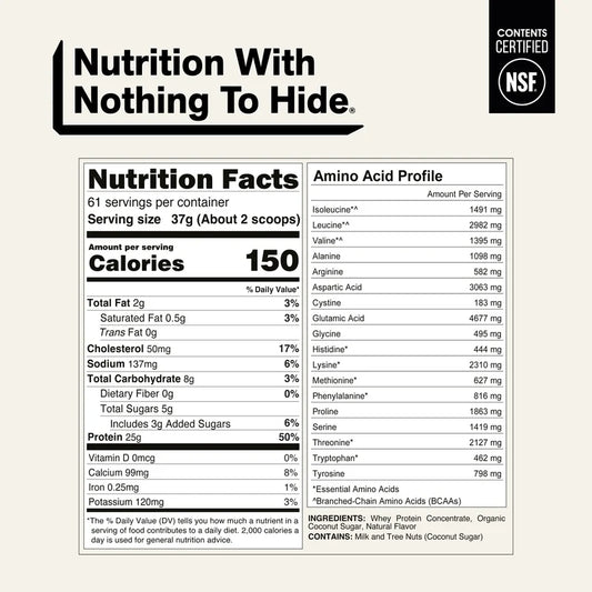 Naked Nutrition Vanilla Whey Protein Powder Review: Pure Grass-Fed Muscle Recovery