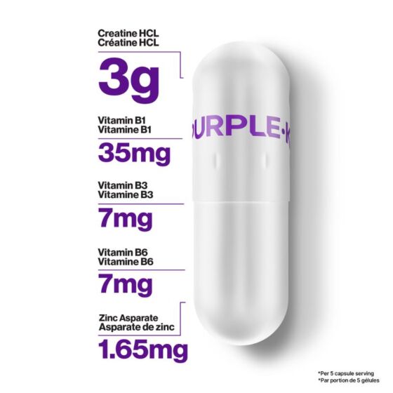 PURPLE-K FUSION BODYBUILDING (100 capsules)