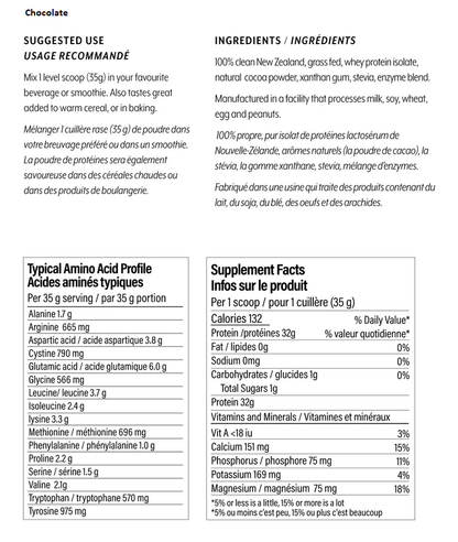 Just Clean New Zealand Grass-Fed Whey Protein 2.2kg/5lb