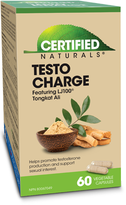Certified Naturals Testo Charge - 60 VegCaps