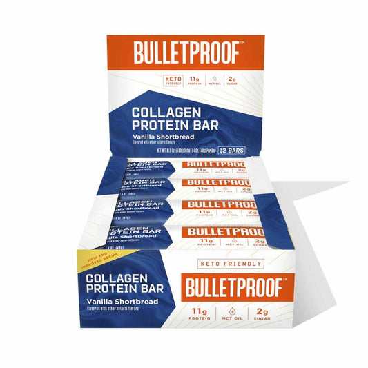 Bulletproof Collagen Bars (12 x 45g Bars/Box)