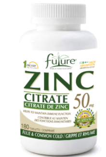 Future Nutrition Zinc Citrate 50 mg (180 tabs)